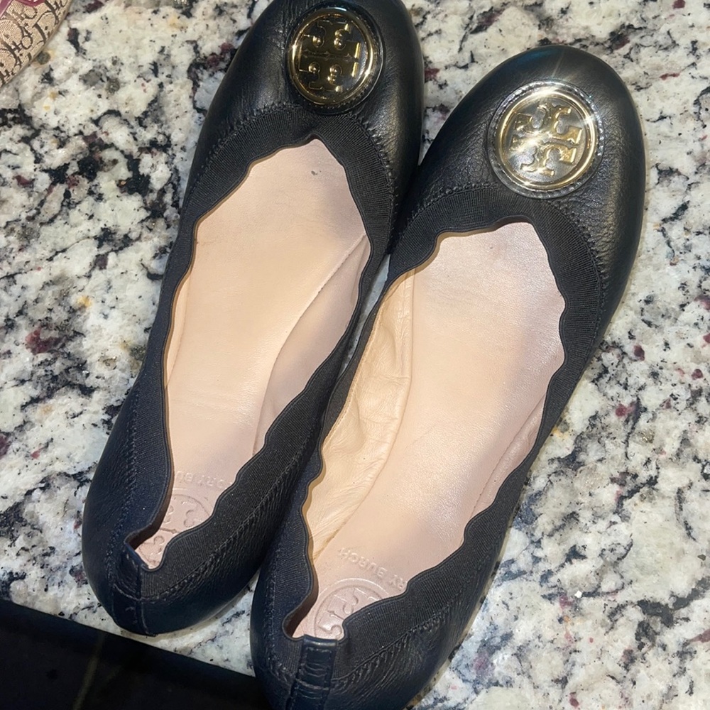 Tory Burch BALLET FLAT, LEATHER